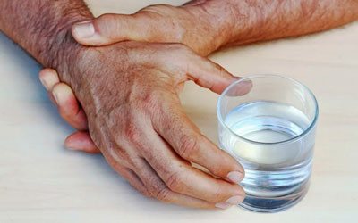 Alcohol tremors of the hands and head - Site