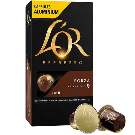 Espresso Forza capsules