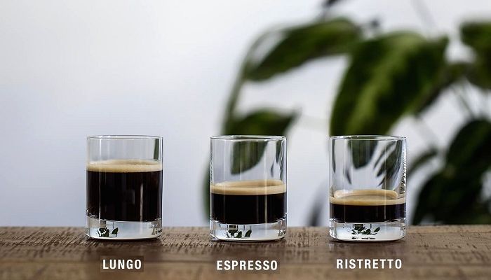 Espresso, Ristretto and Lungo, photo