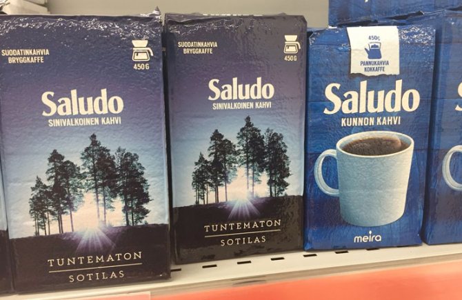 Finnish coffee Saludo