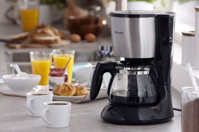 photo of drip coffee maker for home