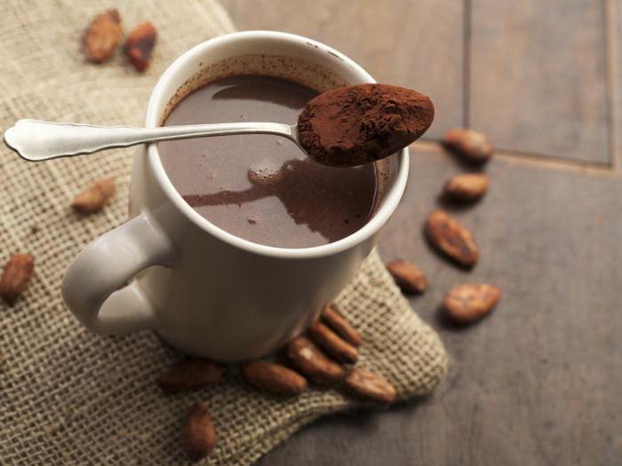 Where is there more caffeine in coffee or cocoa?