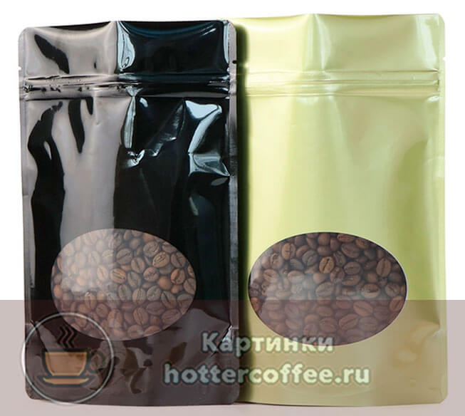 Sealed packaging to extend the shelf life of coffee beans