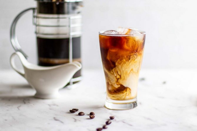 Iced coffee: health benefits, how to make