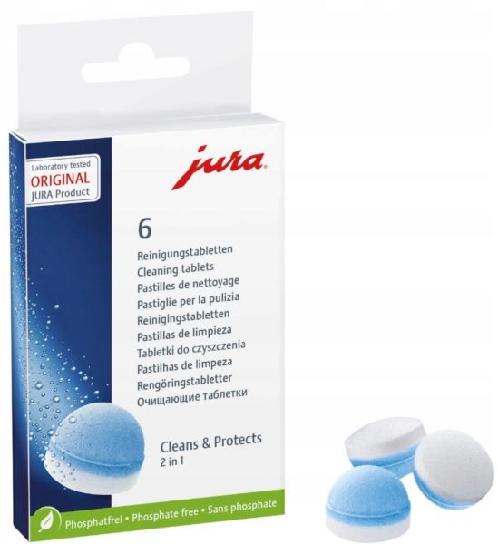 Jura for cleaning coffee machines