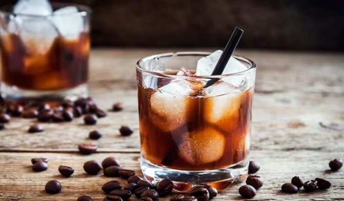 What is the name of the drink made from coffee with vodka?