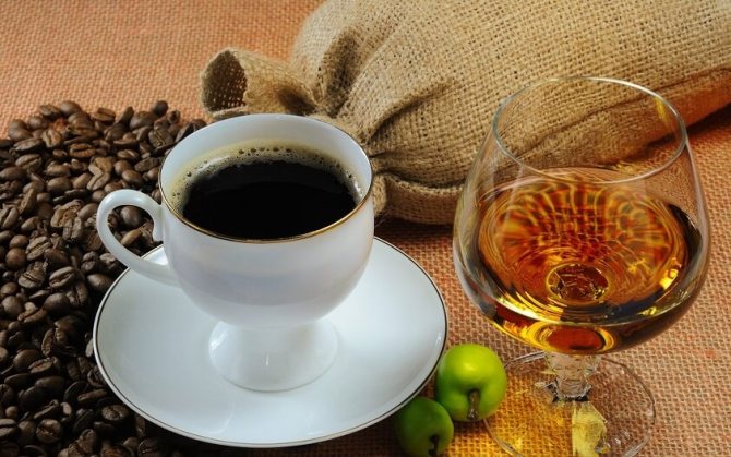 Как правильно употреблять кофе и алкоголь?