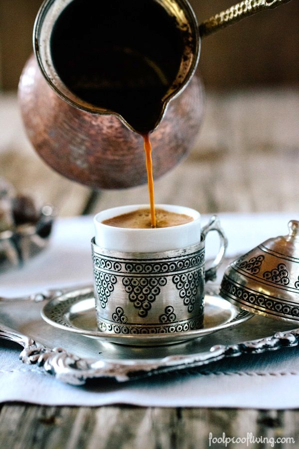 Как приготовить турецкий кофе