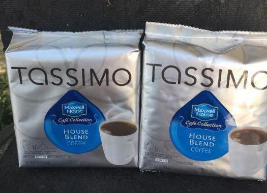 capsules in a Tassimo coffee maker