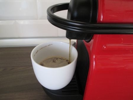 Coffee from a coffee machine