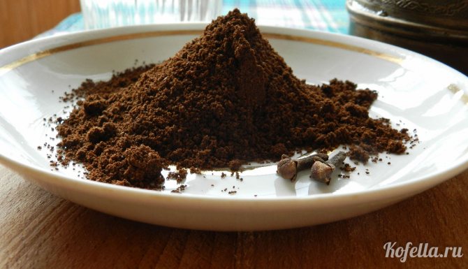 Coffee with cloves - recipe photo