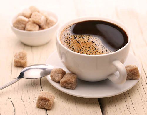 Coffee with brown sugar