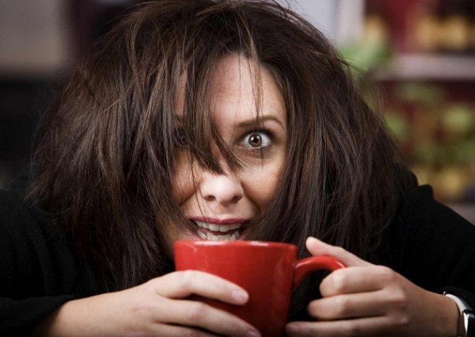 Кофе в больших дозах и при систематическом употреблении вызывает зависимость