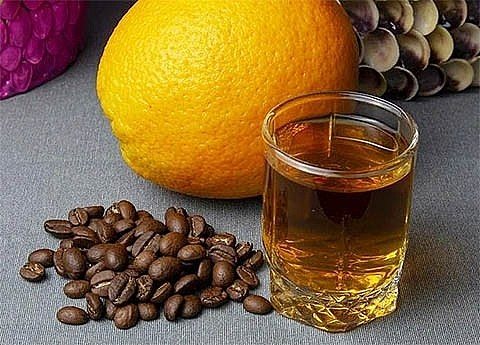 Coffee-citrus tincture