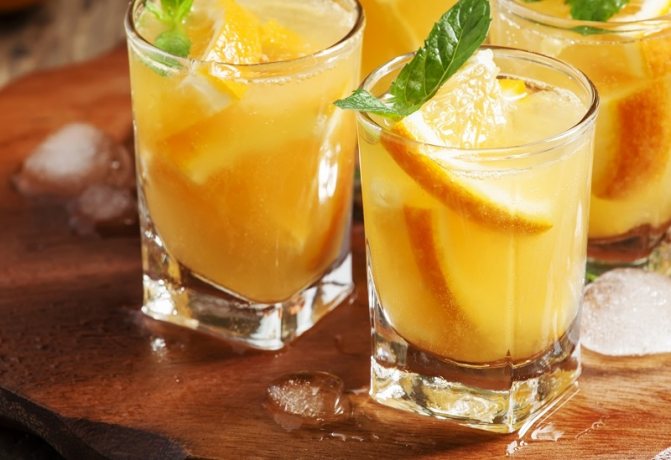 ликер с апельсиновым соком