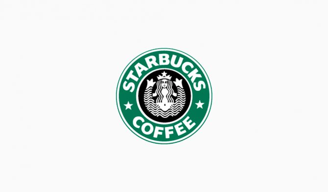 Логотип Старбакс 1987