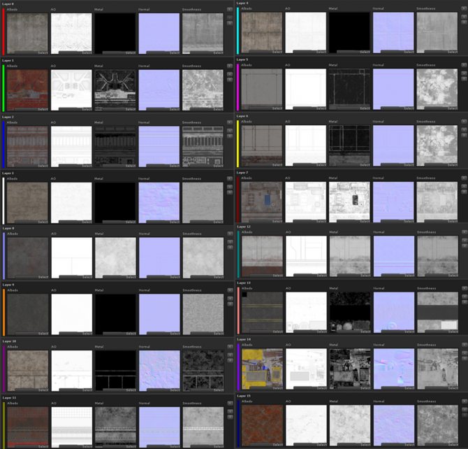 Набор из 16 текстур для карты Canyon Remastered (512×512px)