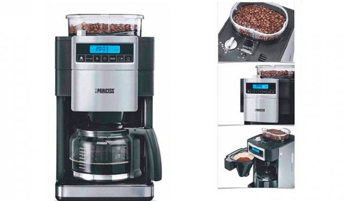 Features of a drip coffee maker