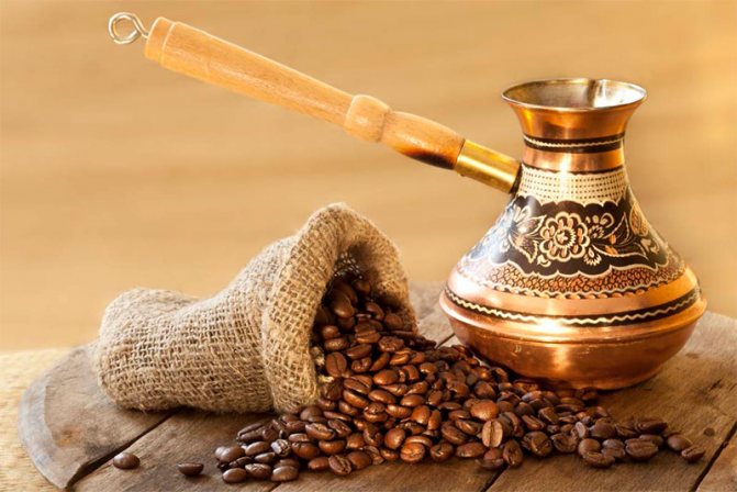 Параметры выбора турок для кофе