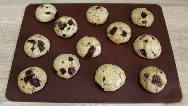 Americano cookies with chocolate. Recipe with photos step by step 