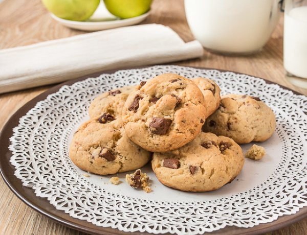 Americano cookies with chocolate. Recipe with photos step by step 