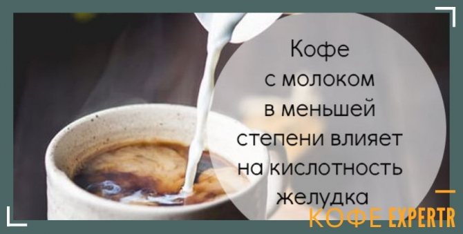 Benefits of coffee with milk