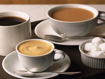 Help of coffee with milk during weight loss