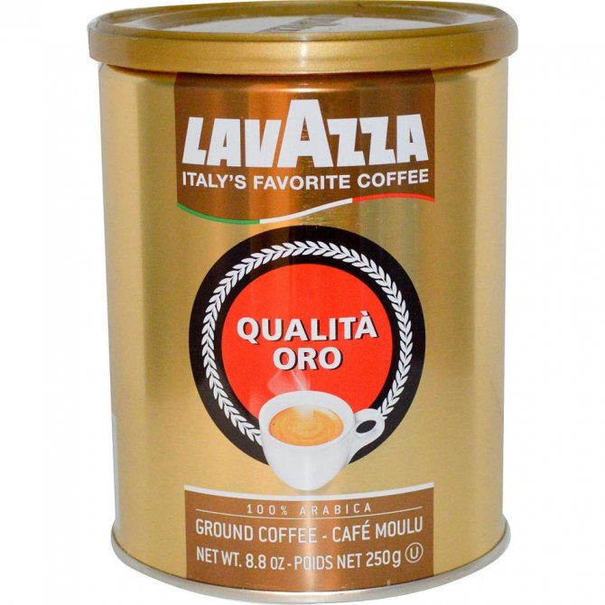Рейтинг молотого кофе: № 5 lavazza