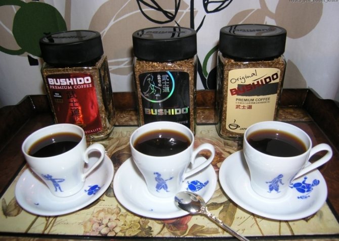 Рейтинг растворимого кофе: №2 bushido