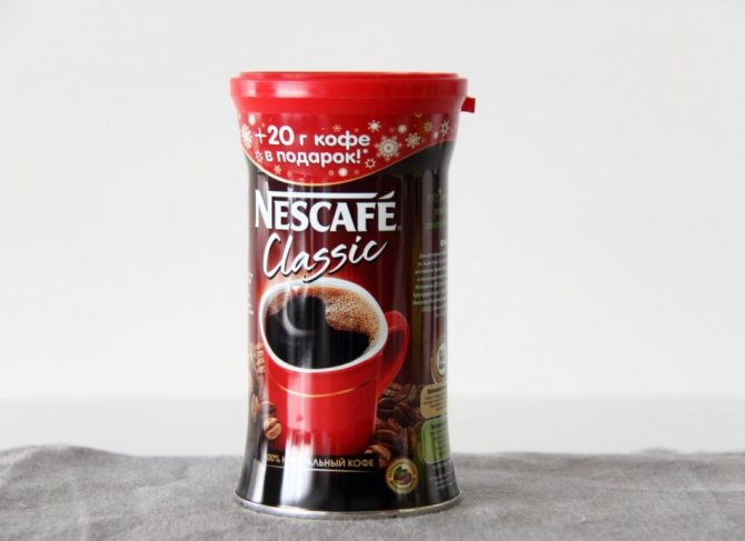 Рейтинг растворимого кофе: №6 nescafe