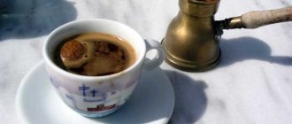 Традиционный греческий кофе