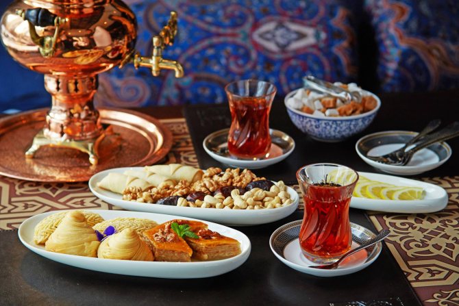 Turkish tea party