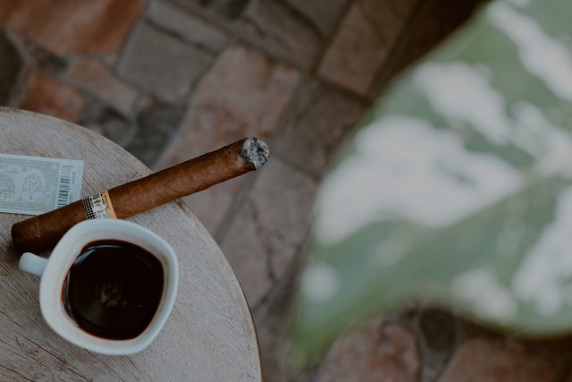 Cuban coffee has strong tobacco descriptors.
