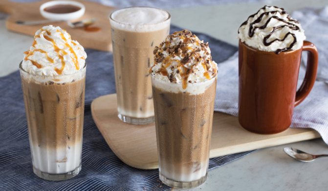 Types of Frappuccino